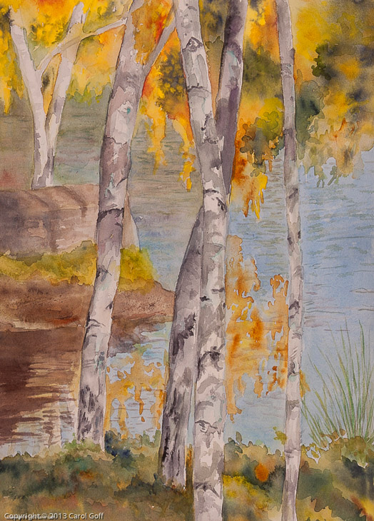 Autumn Birches