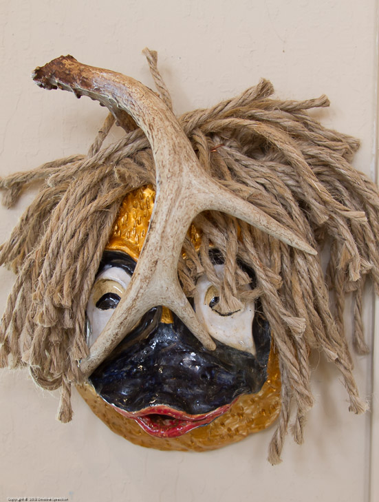 Kiln-Fired Mask