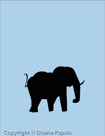 ELEPHANT BLUE