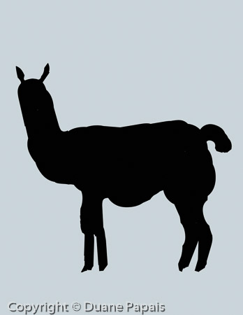 LLAMA LARGE BLUE