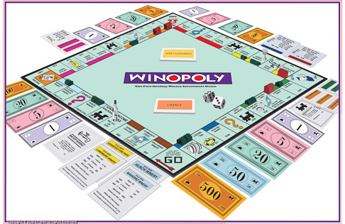 GAME BOARD WINOPOLY 