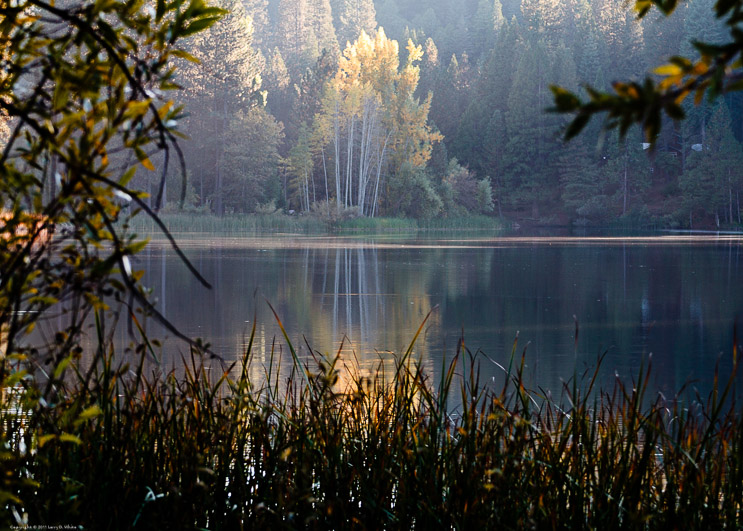 White Pines Lake in Fall