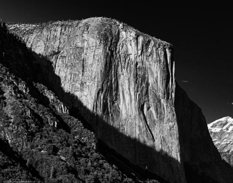 El Capitan at Sunset from Tunnel View 