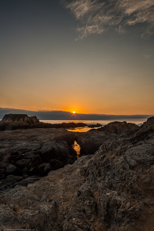 Sunset at Fort Bragg