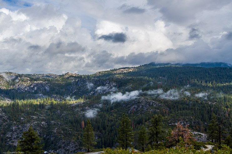 Fog and Fall Clouds, Sonora Pass