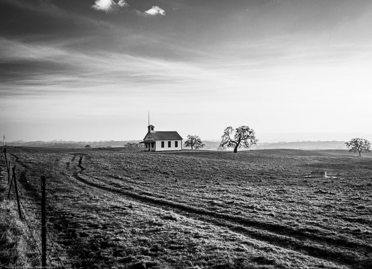 Salt Springs School on a Hazy Day