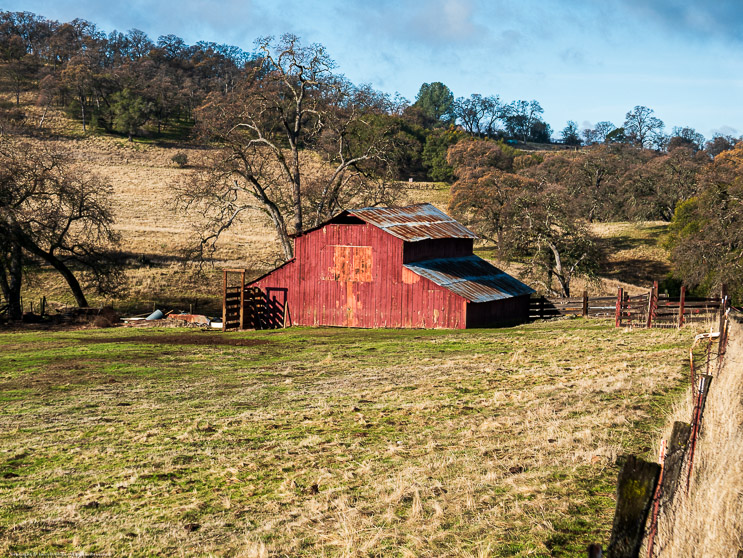 Greenlaw-Cuneo Barn along Calaveritas Road