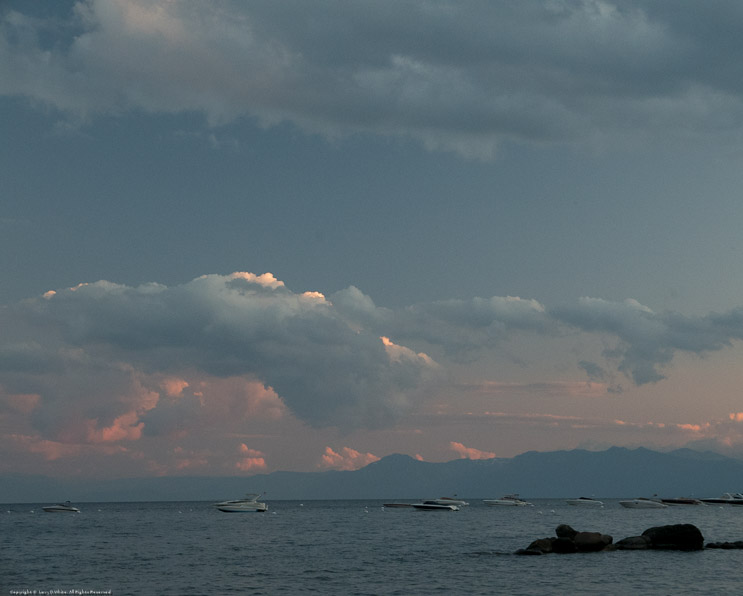 Sunset at Lake Tahoe