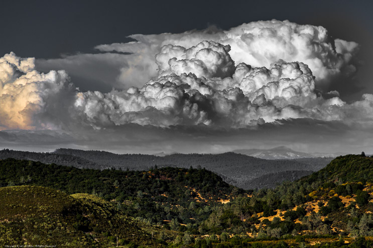 Thunderheads over the Sierra