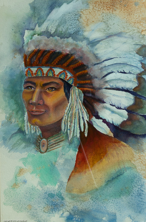 Young Lakota Chief