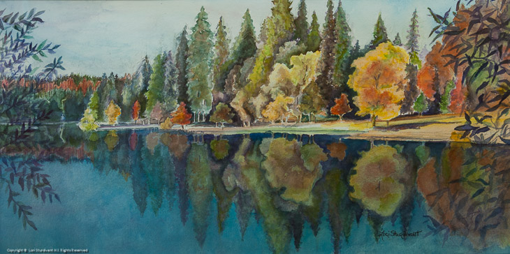 Lakemont Lake in Autumn
