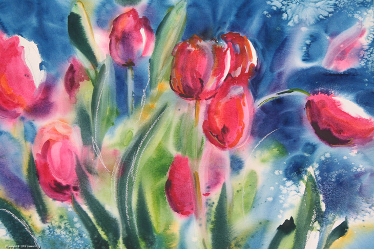 Dancing Tulips