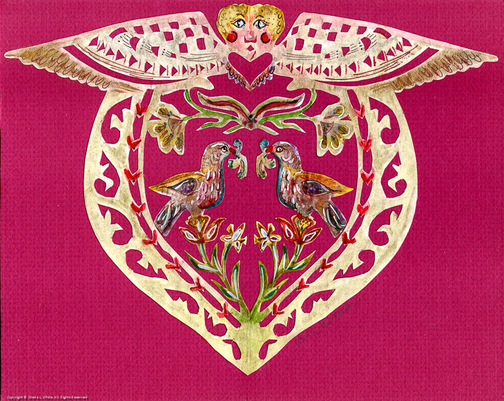 Angel and Birds