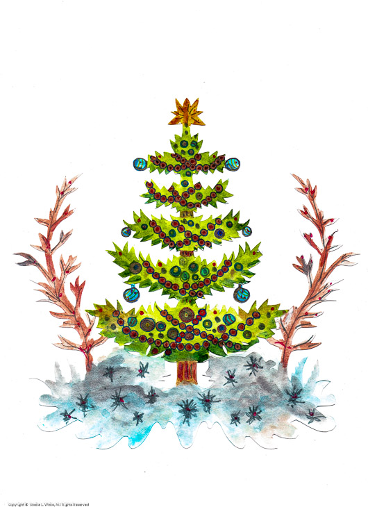 Bejeweled Christmas Tree